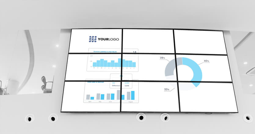 digital signage video wall