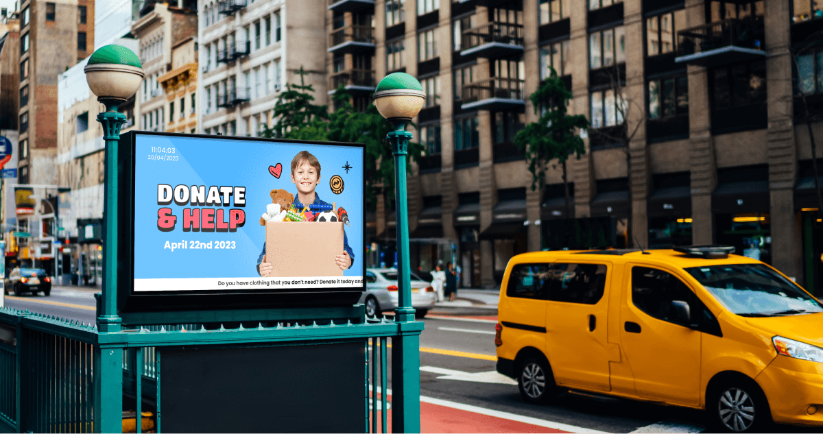 Why more nonprofits are turning to digital signage in 2025