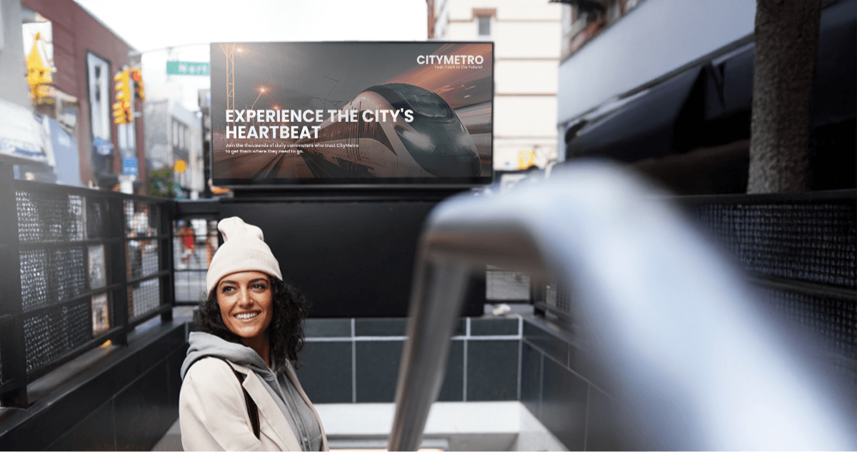 Is digital signage the new standard in urban communication?
