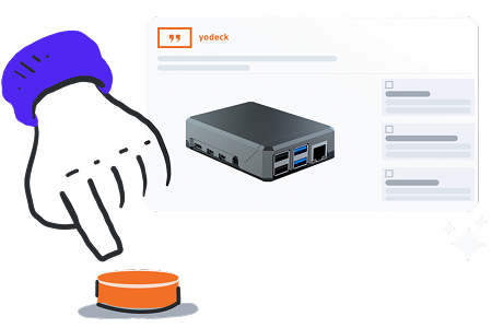 Yodeck digital signage media player device