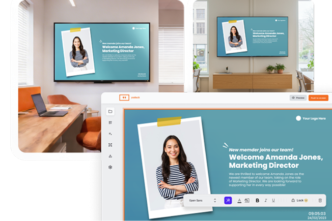 Manage every screen from one dashboard