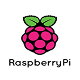 Raspberry Pi logo with Yodeck branding text