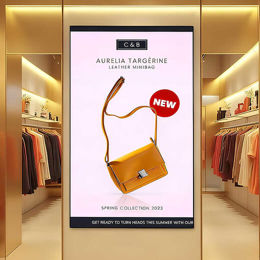 Retail digital signage