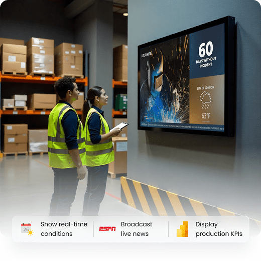 Yodeck Manufacturing Solutions