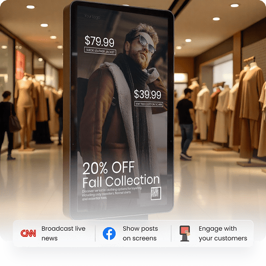 Yodeck Retail Solutions